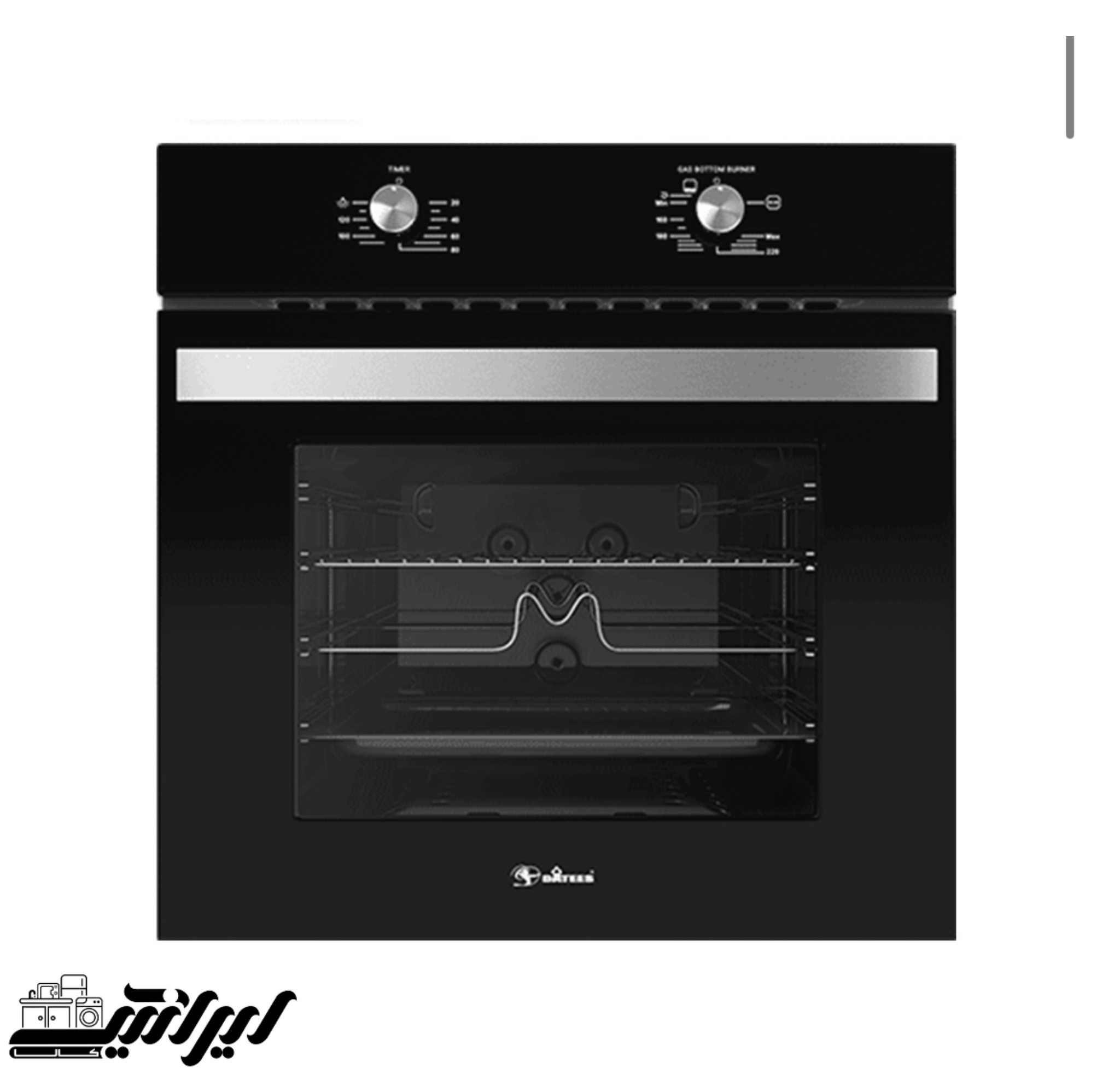 فر گازی برقی توکار DF 665 داتیس