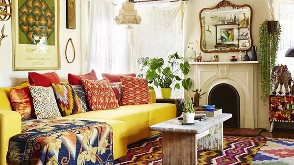 دیزاین خونه به سبک بوهمین