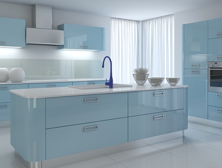 آشپزخانه مدرن کوچیک