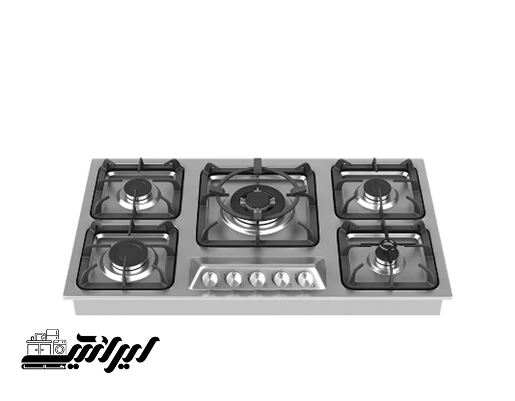 اجاق گاز استیل ۵شعله داتیس مدل DS-518