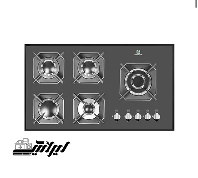 اجاق گاز صفحه ای 5 شعله پرنیان مدل PB5210