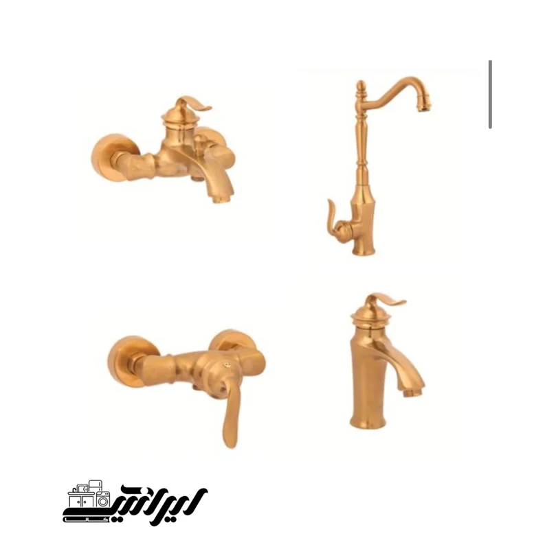 شیرآلات 4 تکه هلن طلامات علاءالدین