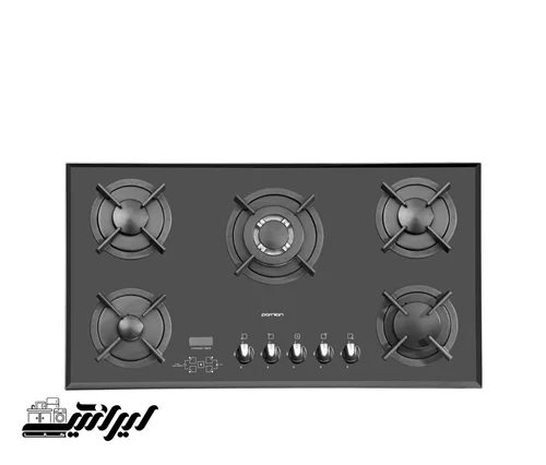 اجاق گاز صفحه ای 5 شعله پرنیان مدل PB5207D