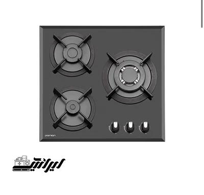 اجاق گاز صفحه ای 3 شعله پرنیان مدل PB3203