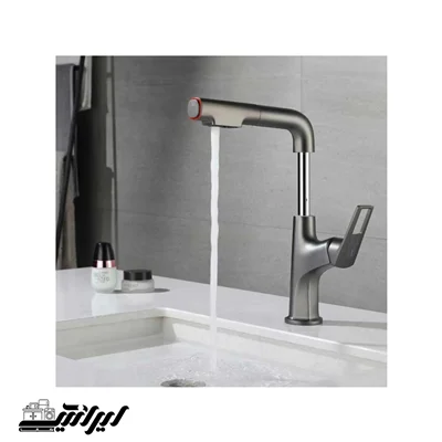 شیر روشویی شلنگدار سه حالته جکدار toto