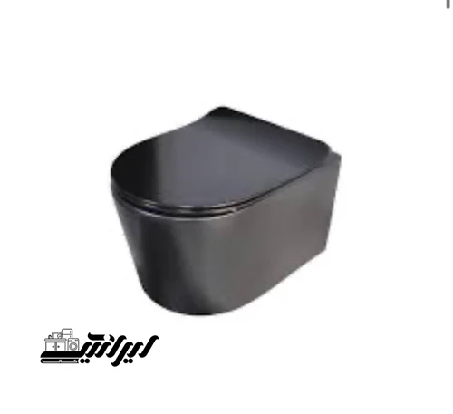 توالت فرنگی وال هنگ مروارید مدل دسپینا مشکی