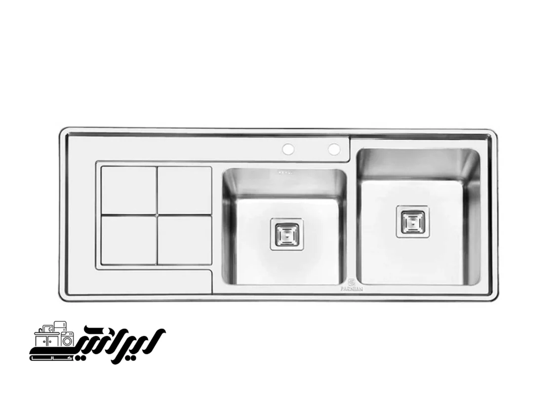 سینک ظرفشویی پرنیان مدل PS1213