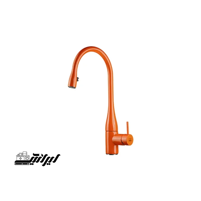 شیر آشپزخانه کی دبلیو سی مدل ایو نارنجی