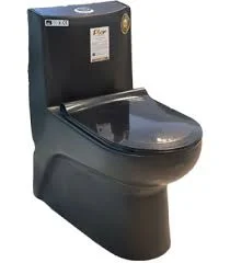 توالت فرنگی مروارید مدل مگا مشکی