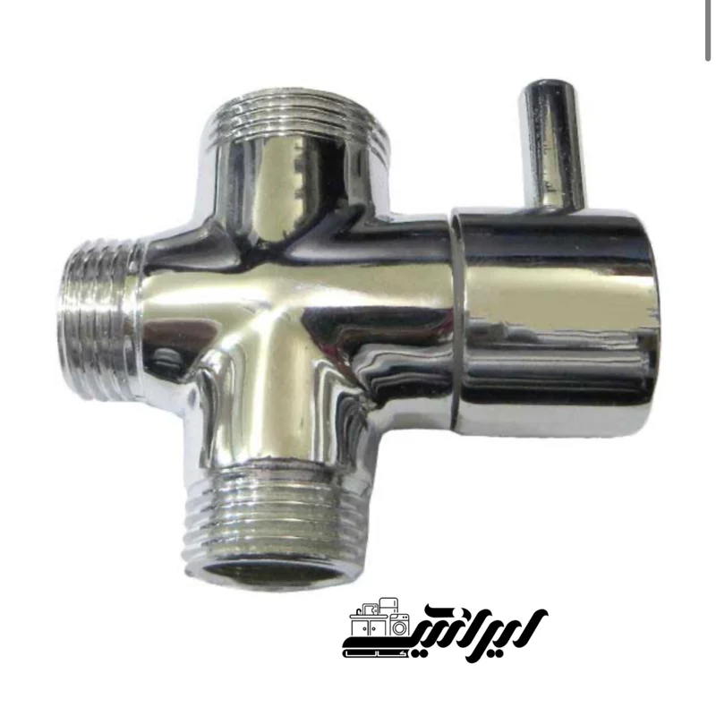 سه راه دوش حمام برنجی