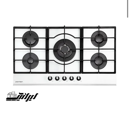 اجاق گاز صفحه ای 5 شعله پرنیان مدل PB5213 W