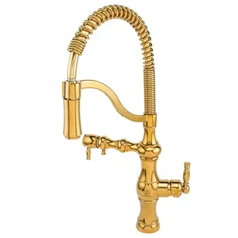 شیرظرفشویی دومنظوره آنتیک طلایی قهرمان