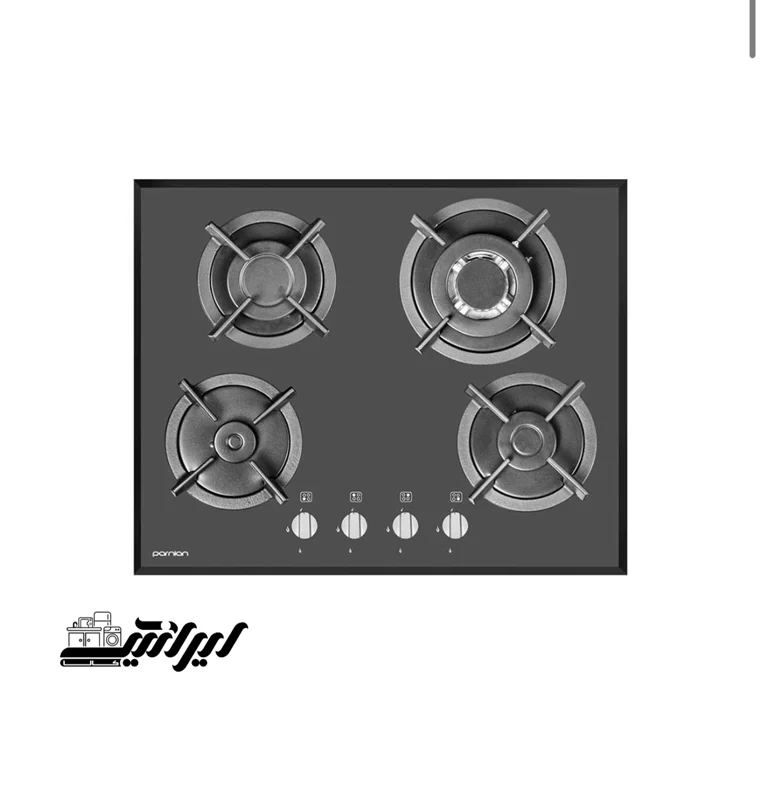 اجاق گاز صفحه ای 4 شعله پرنیان مدل PB4203