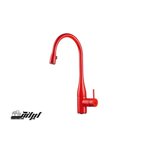 شیر آشپزخانه کی دبلیو سی مدل ایو قرمز