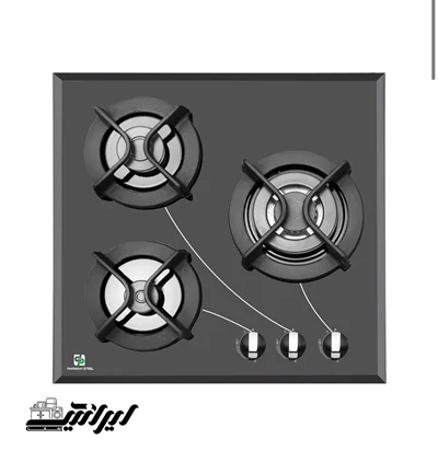اجاق گاز صفحه ای 3 شعله پرنیان مدل PB3201