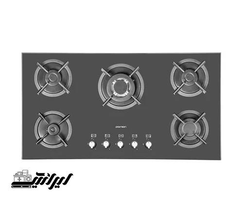 اجاق گاز صفحه ای 5 شعله پرنیان مدل PB5207