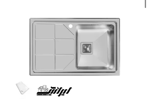 سینک استیل توکار اخوان مدل 316