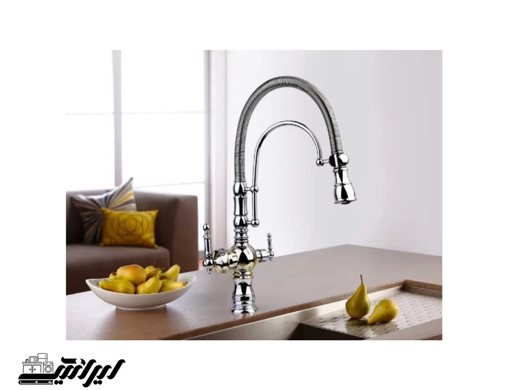 شير ظرفشويي شلنگدار دومنظوره علاءالدین