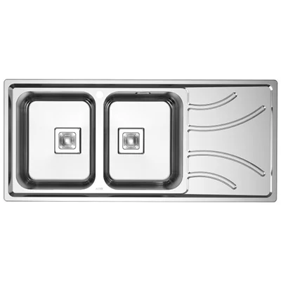 سینک استیل توکار آلتون مدل ST1163L